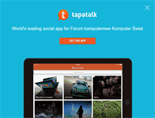 Tablet Screenshot of forum.komputerswiat.pl